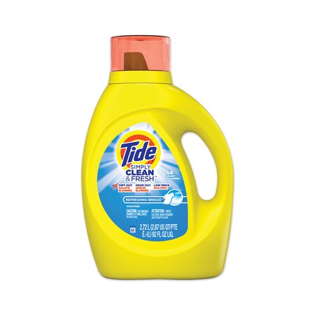 Tide Clean and Fresh Laundry Detergent, Refreshing Breeze, 64 Loads, 92oz 44206